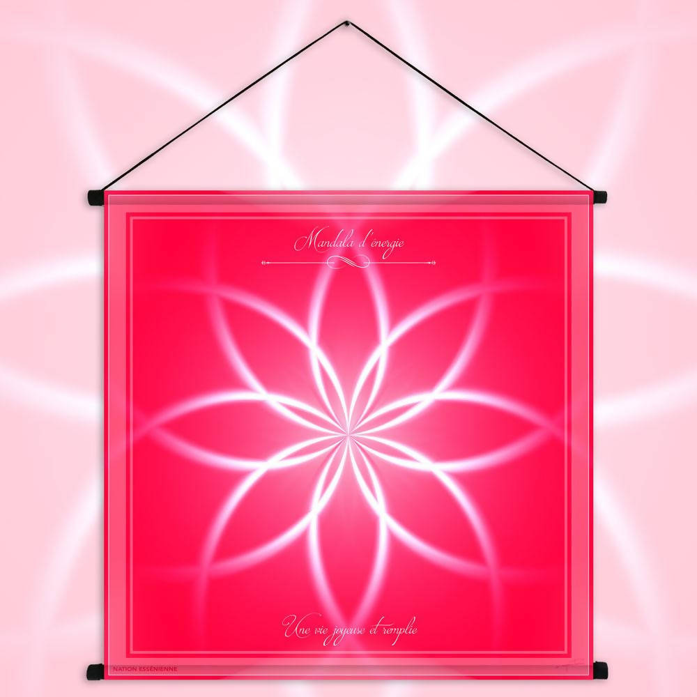 A joyful and fulfilling life - Energy Mandala