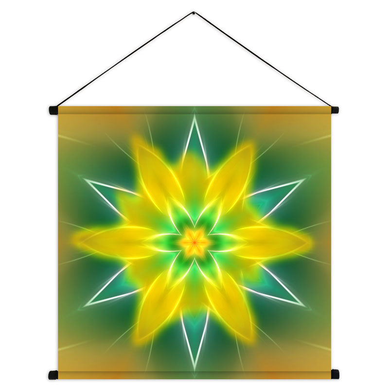 Tenture du mandala de l'Ange de l'Humilité