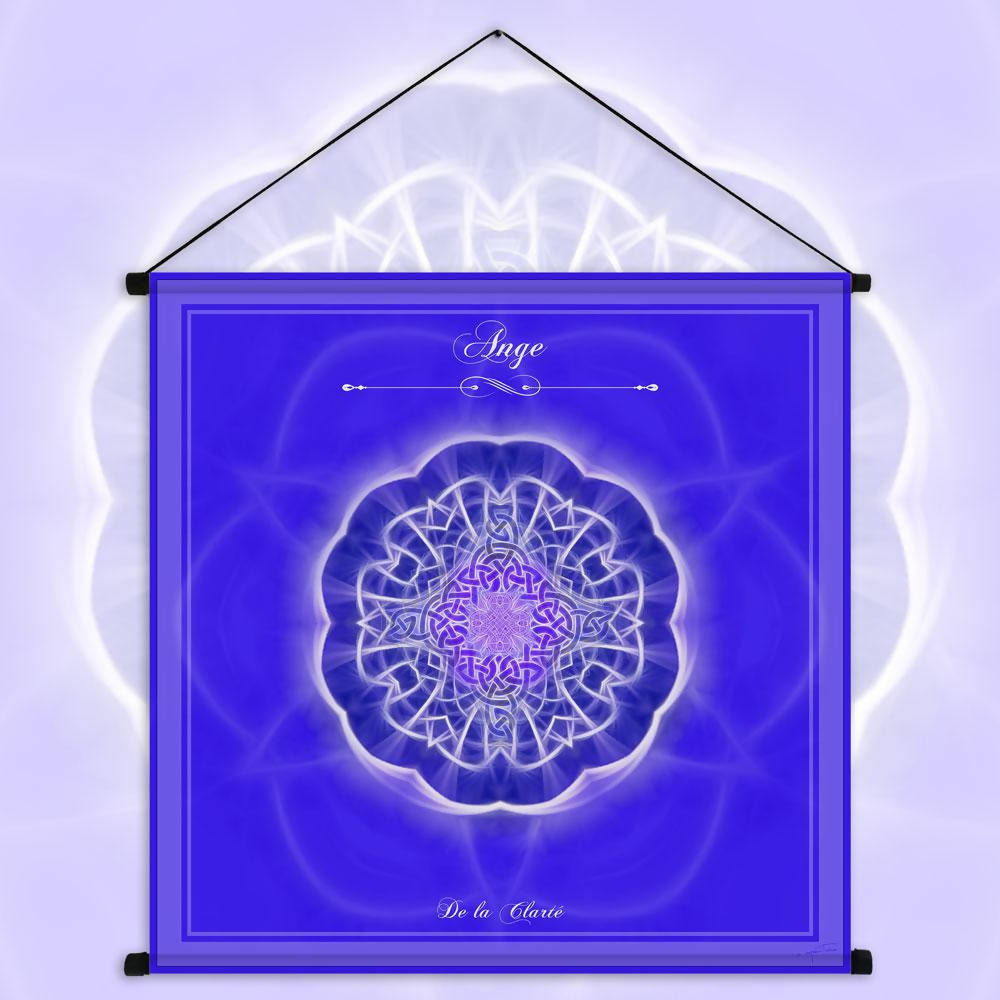 Tenture du mandala de l'Ange de la Clarté