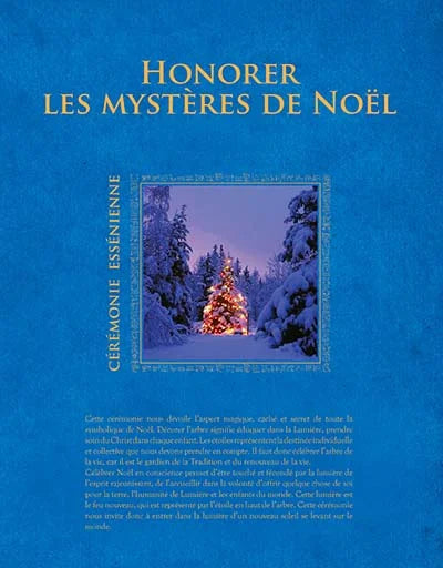 Honorer les mystères de Noel - Cérémonie - FORMAT PDF