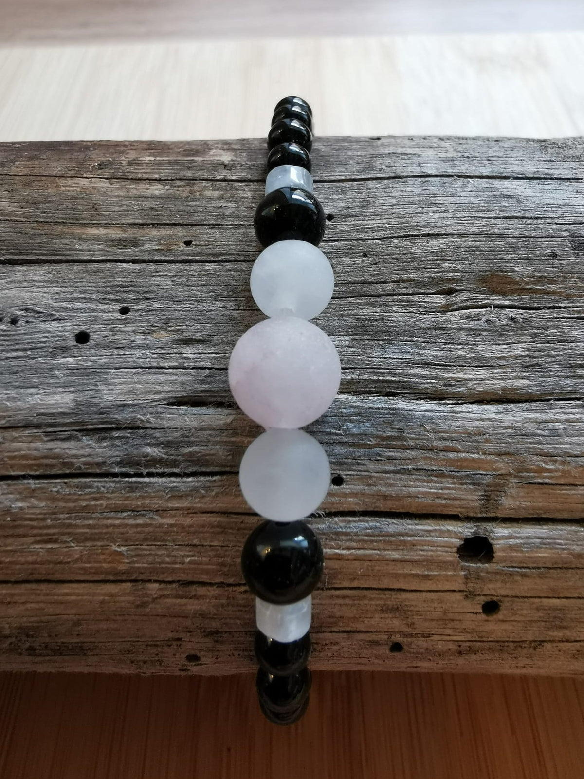 La Douceur de la Rose - Bracelet Lumière- Protection & Amour