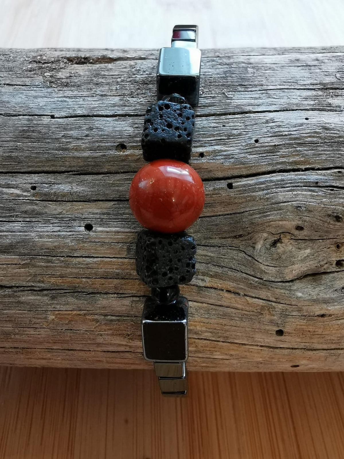 Le Rempart de Feu -Bracelet Bouclier- Protection & Courage