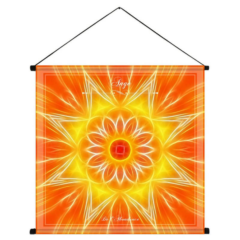 Mandala Tapestry of the Angel of Abundance