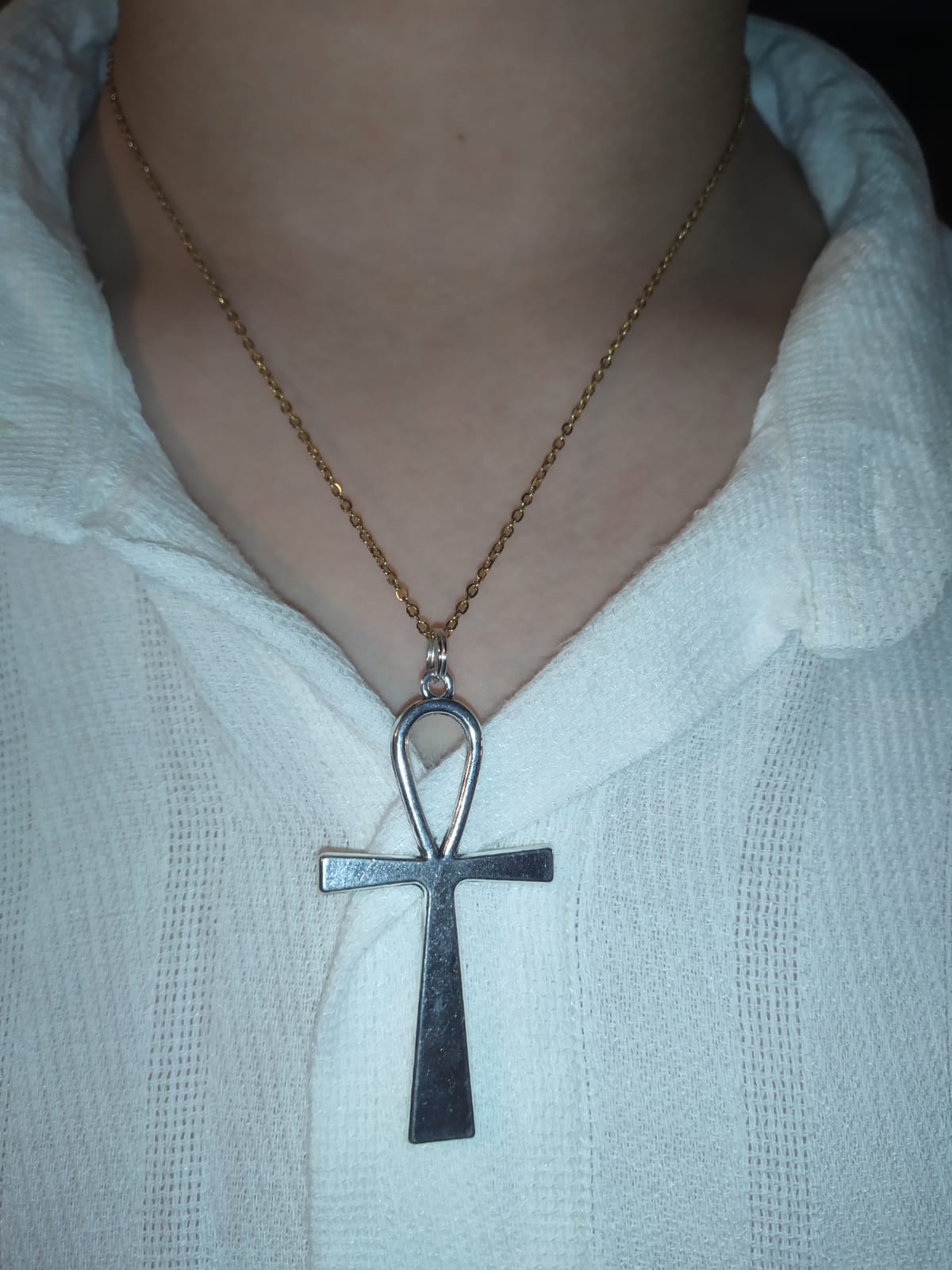 Ankh cross medal