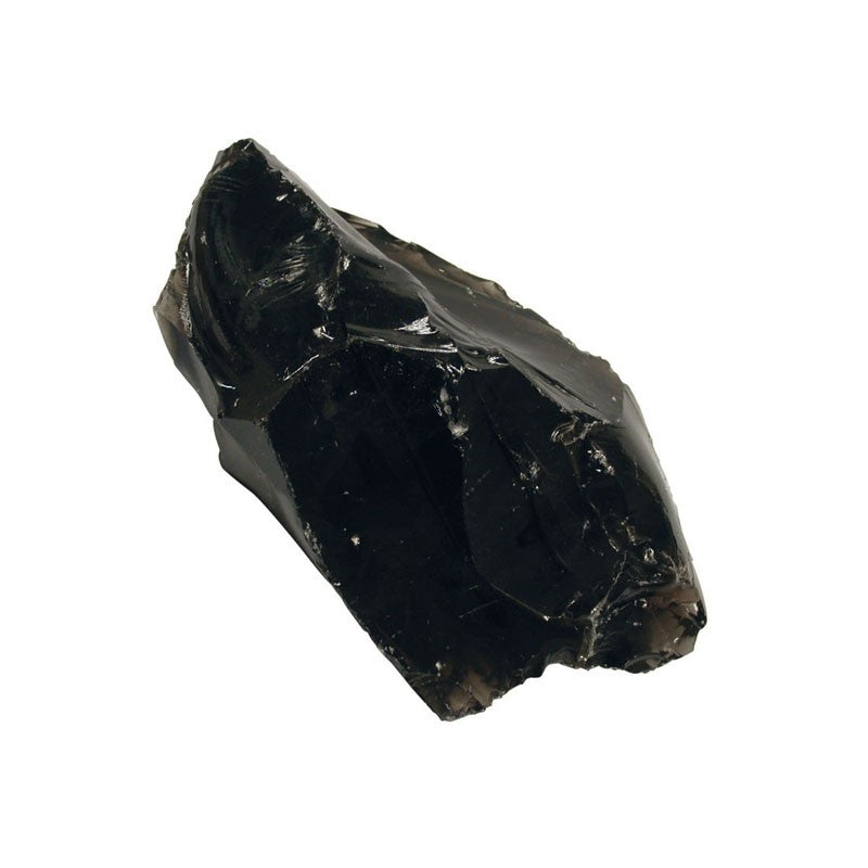 Obsidienne translucide fumée