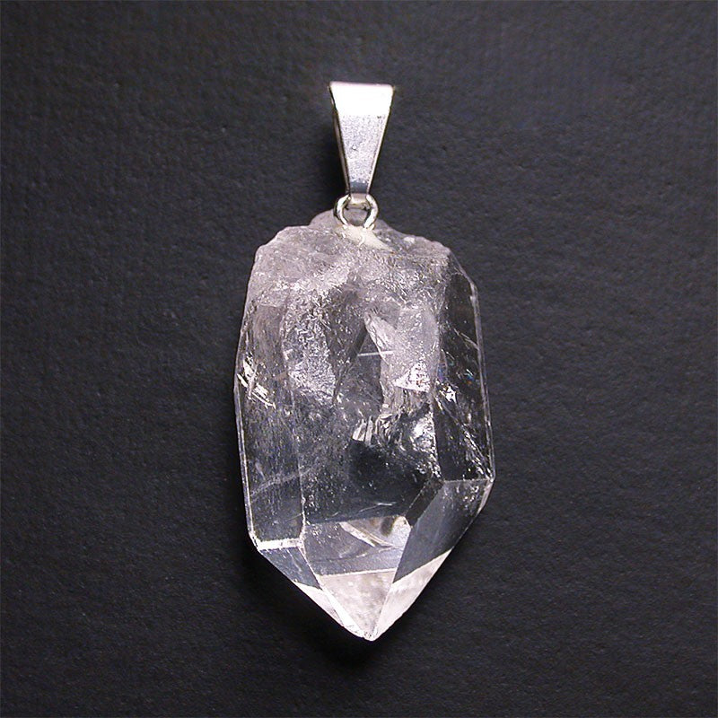 Pendentif pointe Cristal de roche