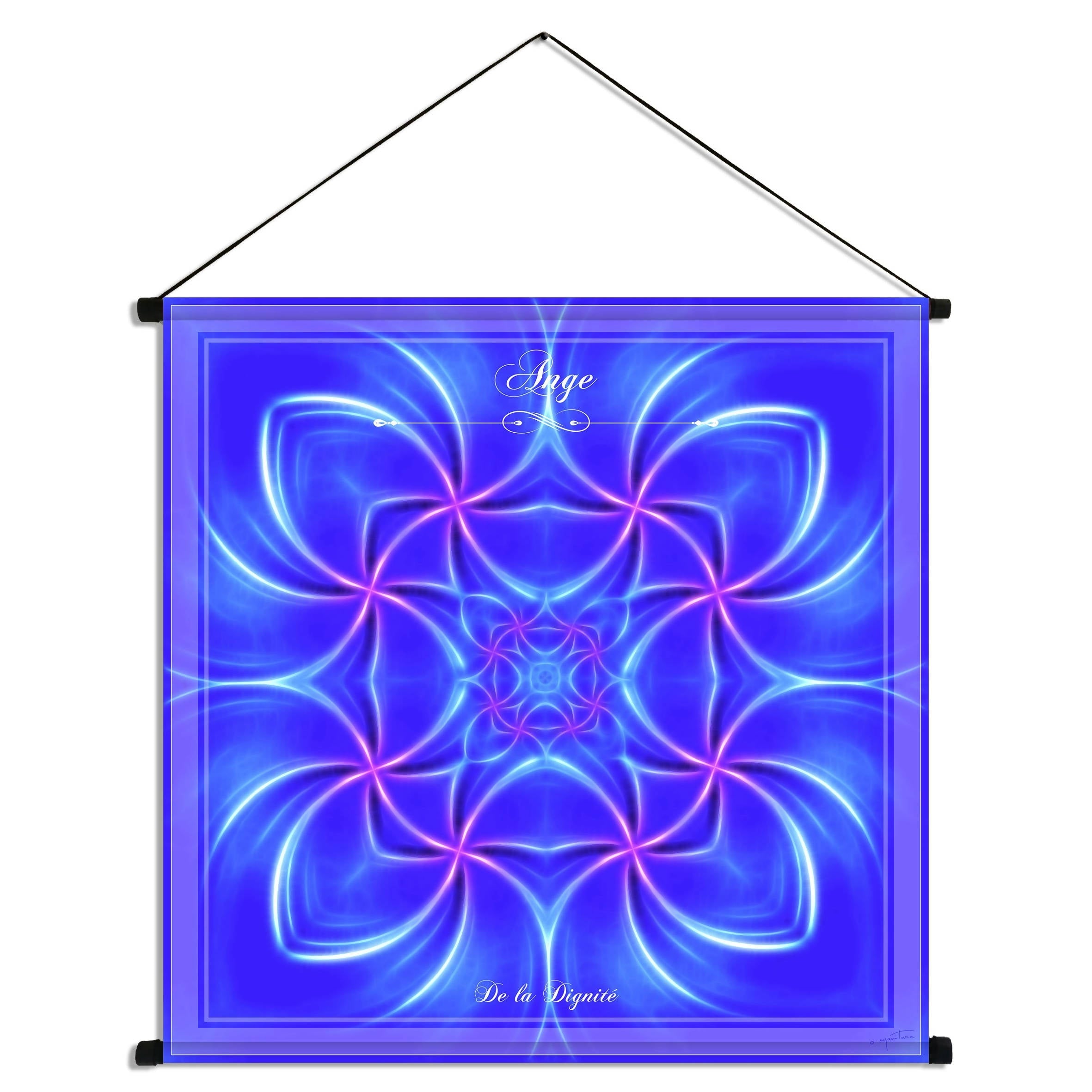Tenture du mandala de l'Ange de la Dignité