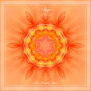 Mandala tapestry of the Caring Angel
