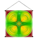 Tenture du mandala de l'Ange de la nature