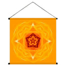Angel of Magic Mandala Wall Hanging