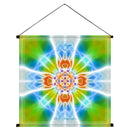 Tenture du mandala de l'Ange de la tempérance