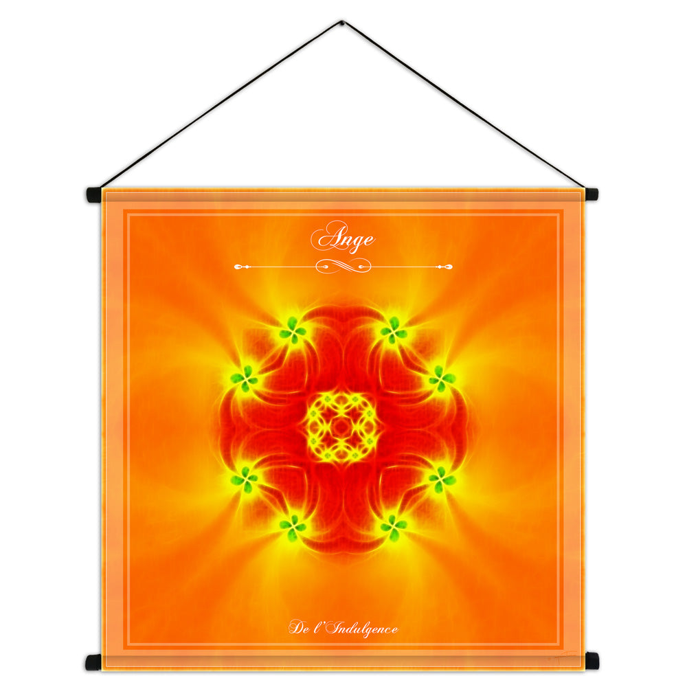 Tenture du mandala de l'Ange de l'Indulgence