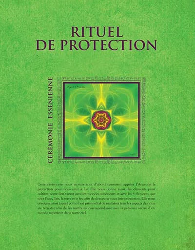 Rituel de protection - Cérémonie - FORMAT PDF