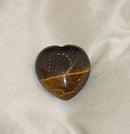 Tiger's eye heart