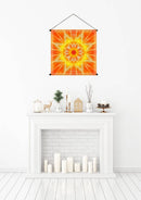 Tenture du mandala de l'Ange de l'Abondance