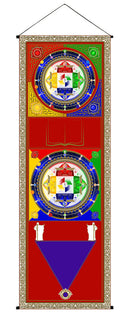 Tenture du culte de la Lumière Ronde des Archanges