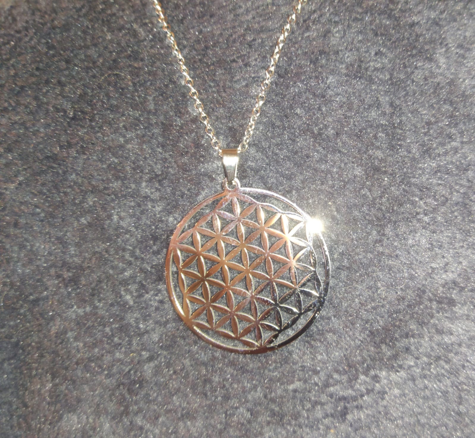 Médaille fleur de Vie