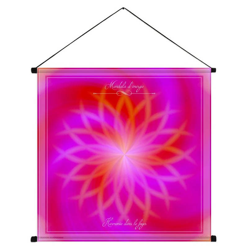Harmonie dans le foyer - Mandala d'énergie
