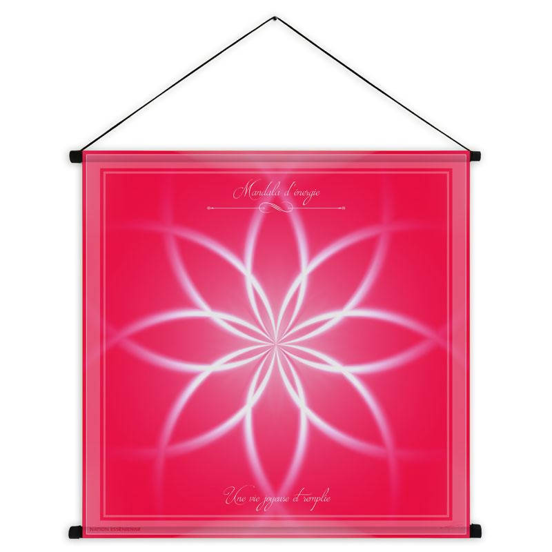 A joyful and fulfilling life - Energy Mandala