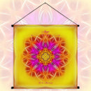 Flowering Angel Mandala Tapestry