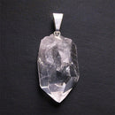 Pendentif pointe Cristal de roche